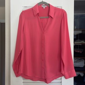 Pink Express long sleeve blouse